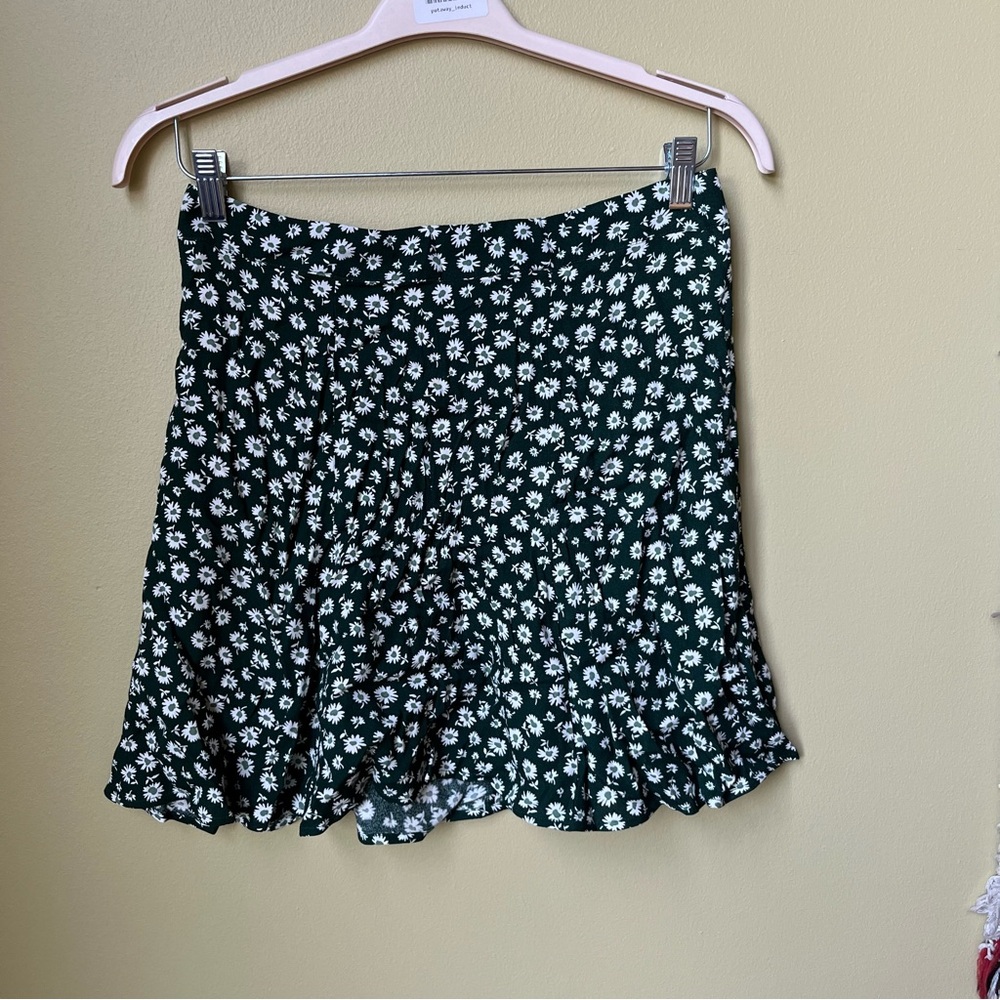 Flounce Skirt - green